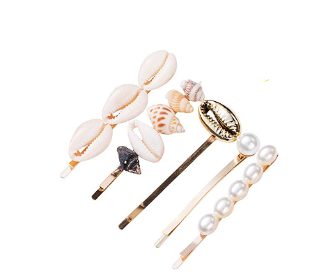 Pearl hair clips